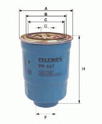 Топливный фильтр FILTRON PP852