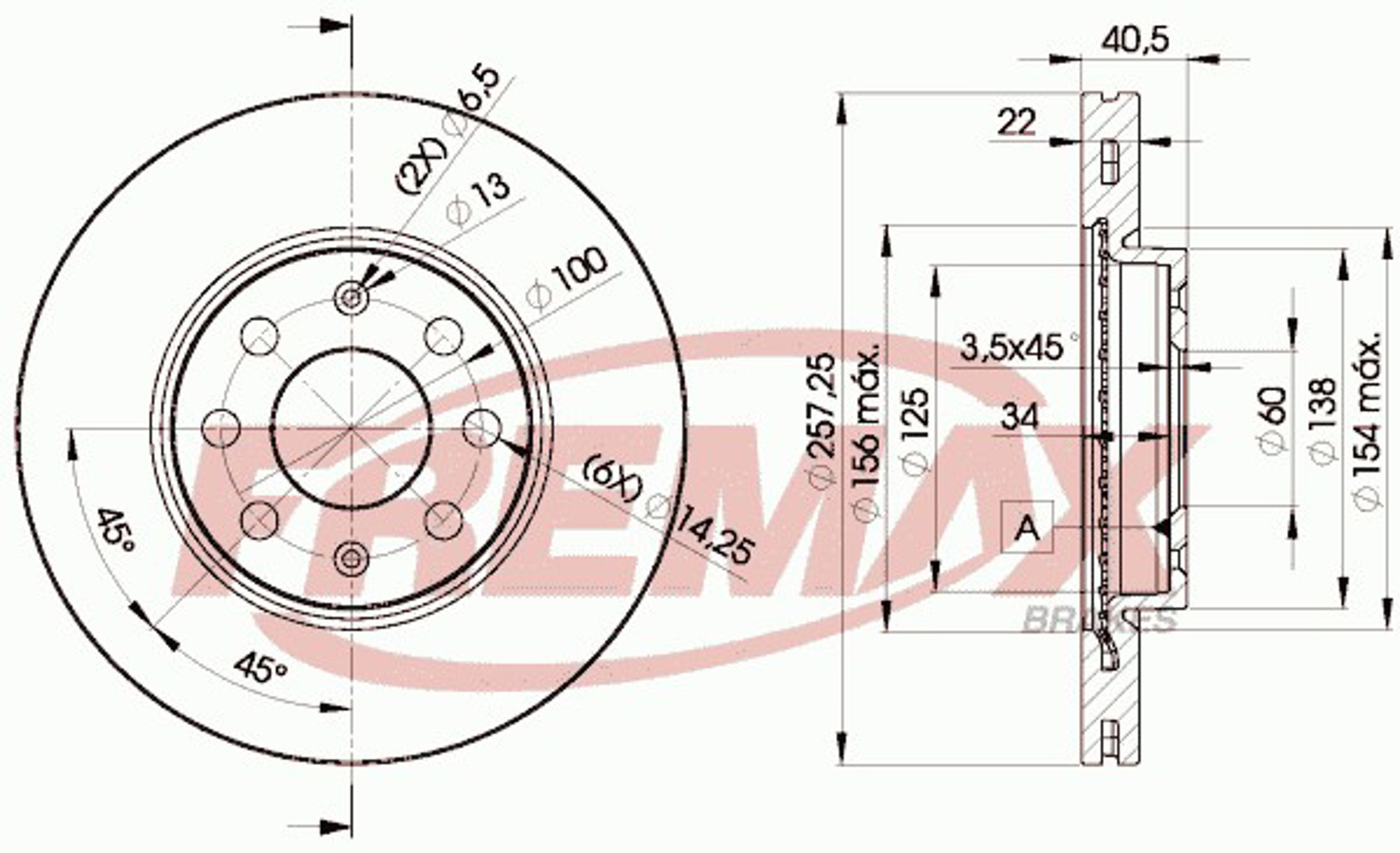 Диск тормозной FREMAX BD-0920