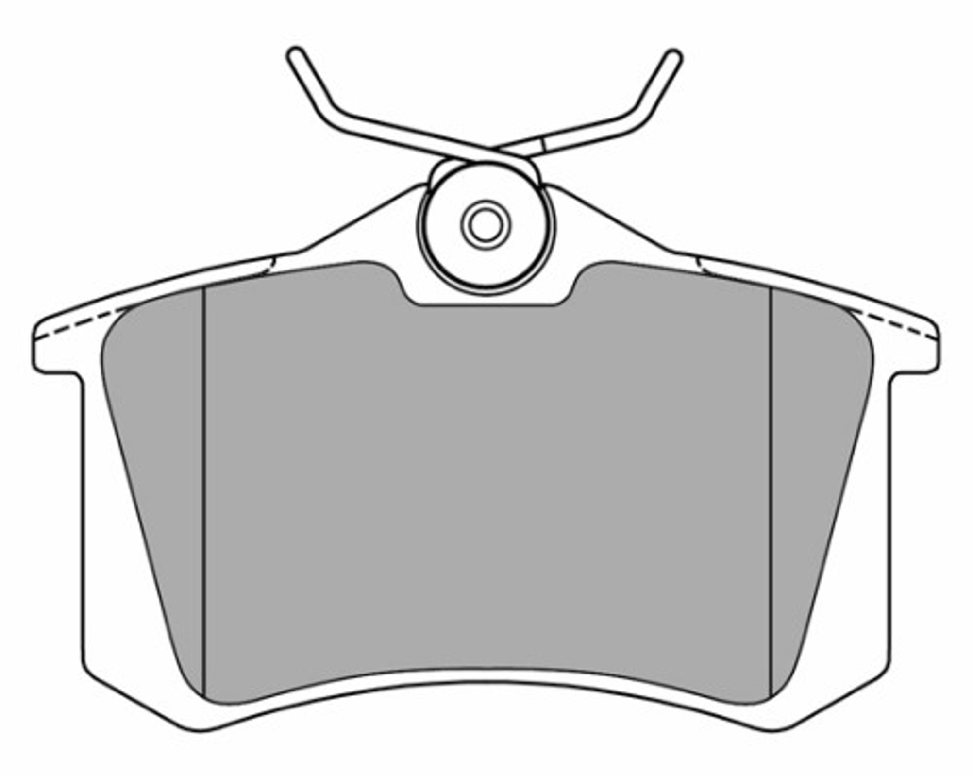 Комплект тормозных колодок дисковый тормоз FREMAX FBP-0575-01
