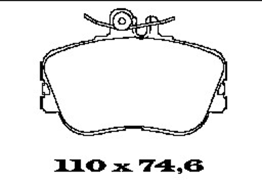Колодки тормозные дисковые FTE BL1320A4