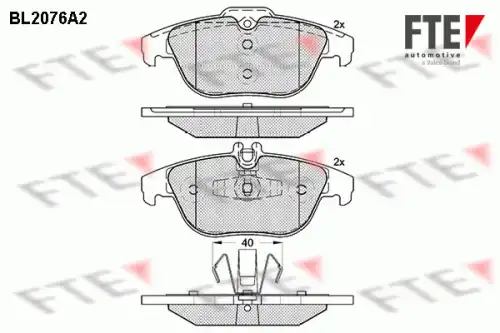 Запчасть FTE BL2076A2