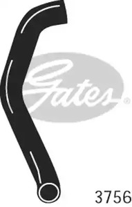 Патрубок системы охлаждения GATES 3756