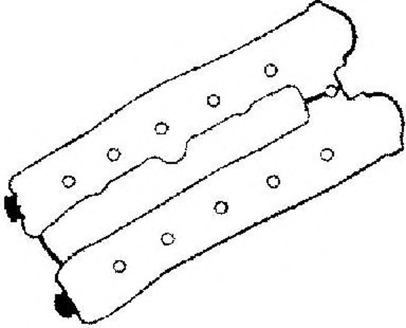 Прокладка клапанной крышки GLASER V36963-00