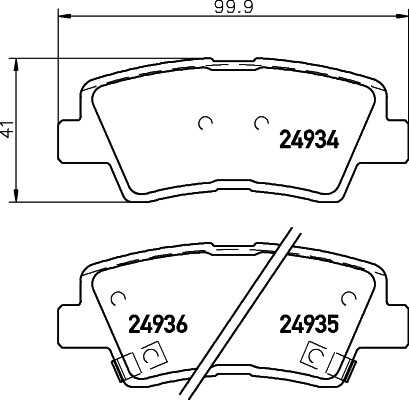 Тормозные колодки дисковые HELLA/BEHR/PAGID 8DB355028-791