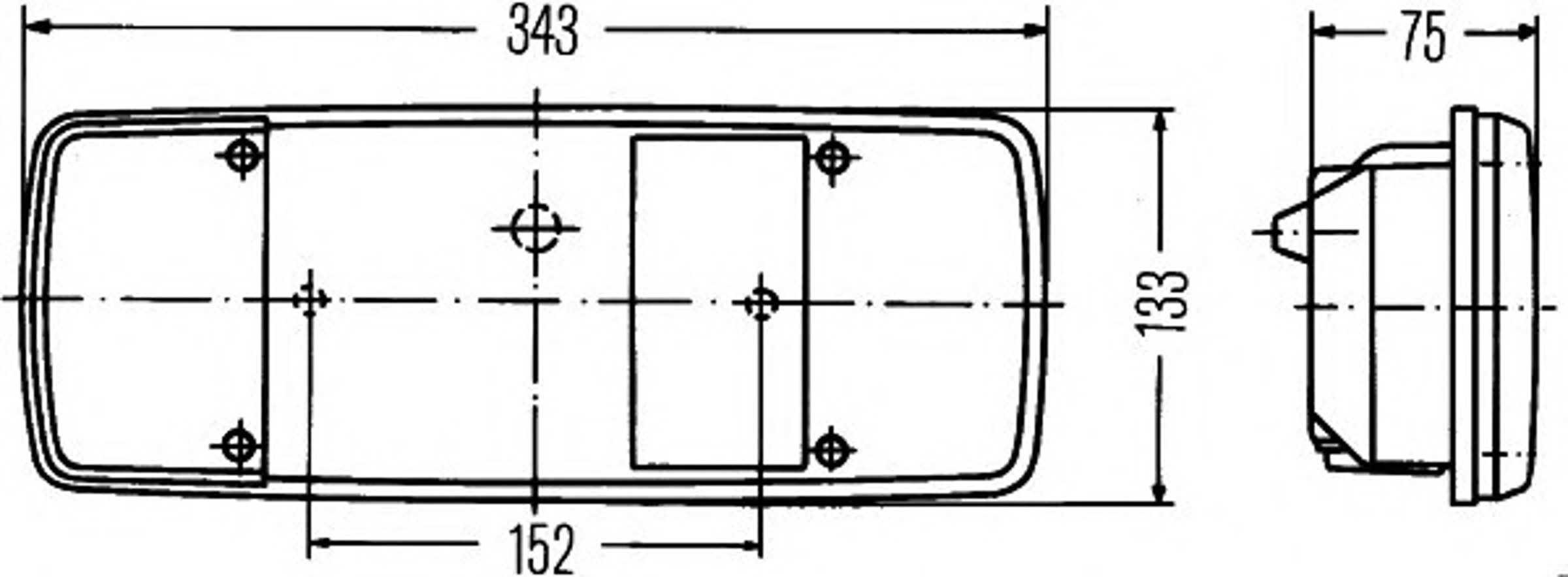 Фонарь HELLA/BEHR/PAGID 9EL 122 689-021