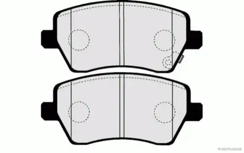 Тормозные колодки HERTH+BUSS JAKOPARTS J3608025