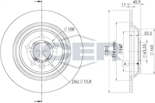 Тормозные диски ICER 78BD9077-2