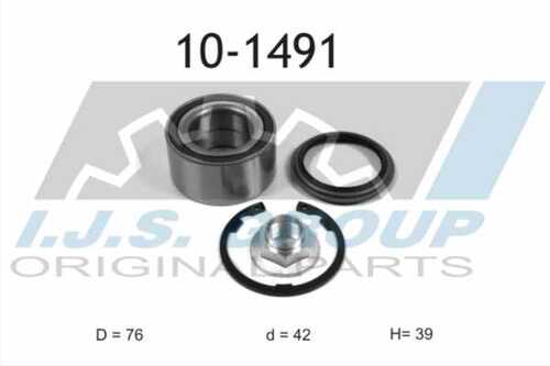 Подшипник ступичный kia sorento i 02-11 IJS GROUP 10-1491