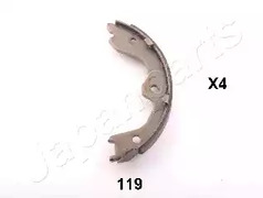 Колодки тормозные барабанные JAPANPARTS GF-119AF