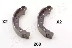 Колодки тормозные барабанные /комплект 4 шт JAPANPARTS GF-260AF