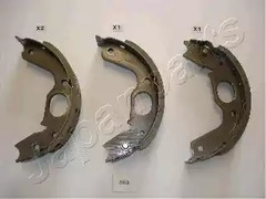 Колодки тормозные барабанные JAPANPARTS GF-503AF