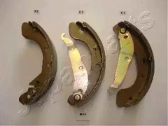 Колодки тормозные барабанные JAPANPARTS GF-W02AF