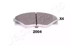 Тормозные колодки JAPANPARTS PA-2004AF