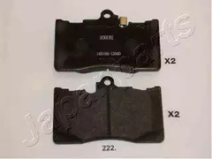 Тормозные колодки JAPANPARTS PA-222AF
