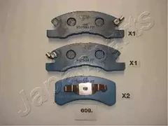 Тормозные колодки JAPANPARTS PA-609AF