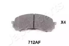 Тормозные колодки JAPANPARTS PA-712AF