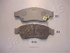 Колодки тормозные дисковые JAPANPARTS PA-810AF