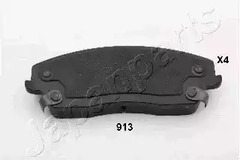 Тормозные колодки JAPANPARTS PA-913AF