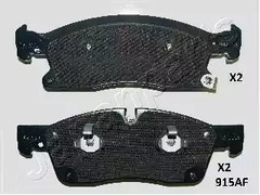 Тормозные колодки JAPANPARTS PA-915AF