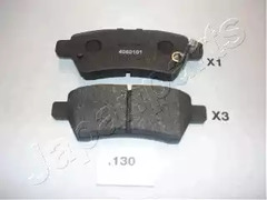 Тормозные колодки JAPANPARTS PP-130AF