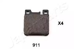 Колодки тормозные дисковые задн JAPANPARTS PP-911AF