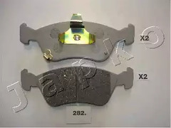 Комплект тормозных колодок дискового тормоз JAPKO 50282