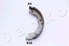 Комплект тормозных колодок стояночная тормозная система JAPKO 55K20