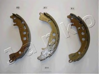 Комплект тормозных колодок JAPKO 55204