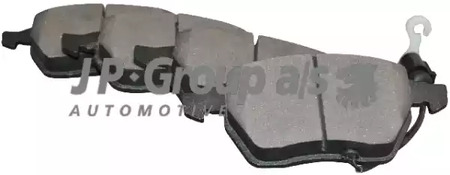 Комплект тормозных колодок дискового тормоза JP GROUP 1163605210