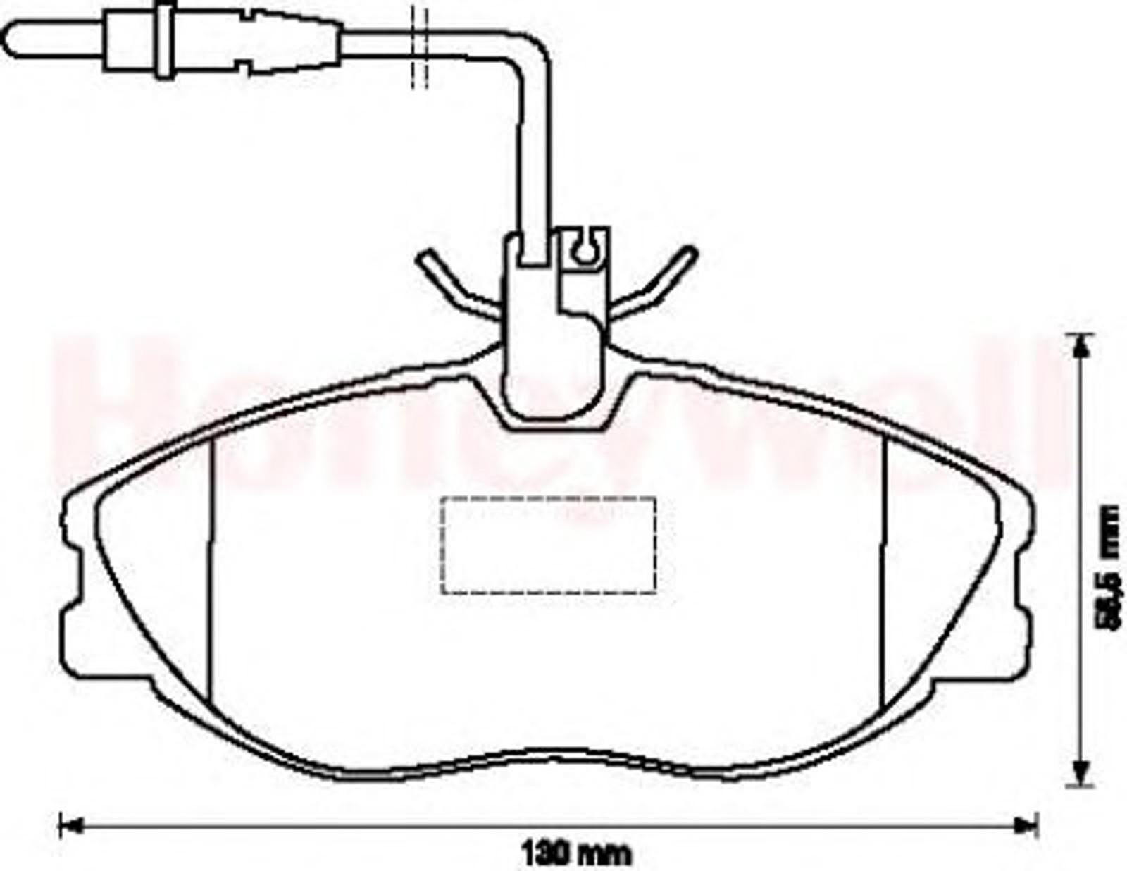 Колодки тормозные дисковые JURID 571898J