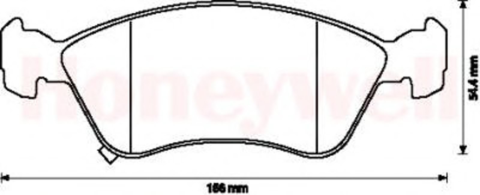 Колодки тормозные дисковые JURID 572400J