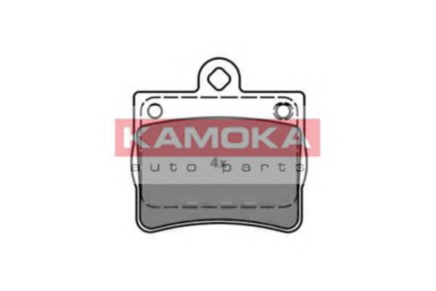 Колодки тормозные дисковые KAMOKA JQ1012620