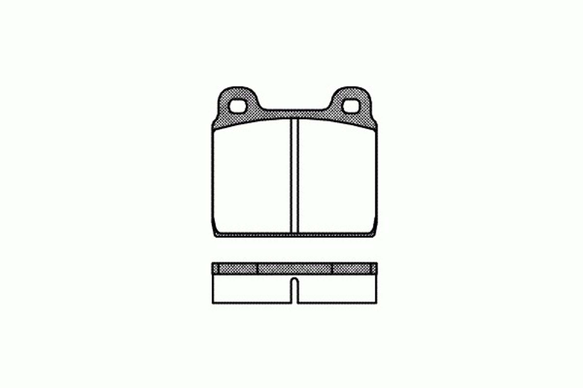 Колодки тормозные дисковые KAWE 0002 20