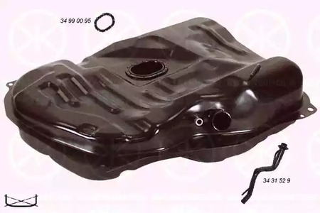 Бак топливный KLOKKERHOLM 3431008