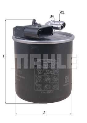 Топливный фильтр MAHLE/KNECHT KL 950