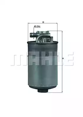 Топливный фильтр MAHLE/KNECHT KL154