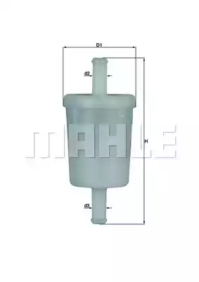 Фильтр топливный MAHLE/KNECHT KL260OF