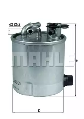 Топливный фильтр MAHLE/KNECHT KL440/23