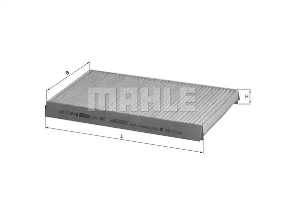 Салонный фильтр MAHLE/KNECHT LA197