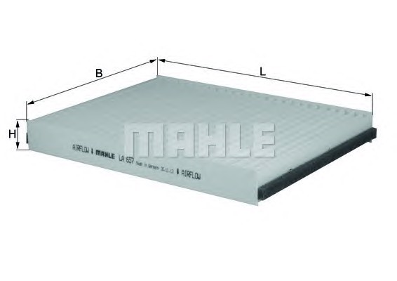 Салонный фильтр MAHLE/KNECHT LA657