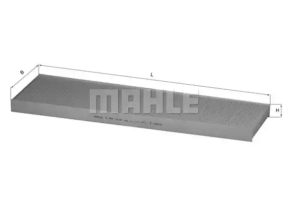 Фильтр воздуха во внутренном пространстве MAHLE/KNECHT LA85