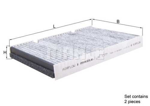Фильтр салона MAHLE/KNECHT LAK1377/S