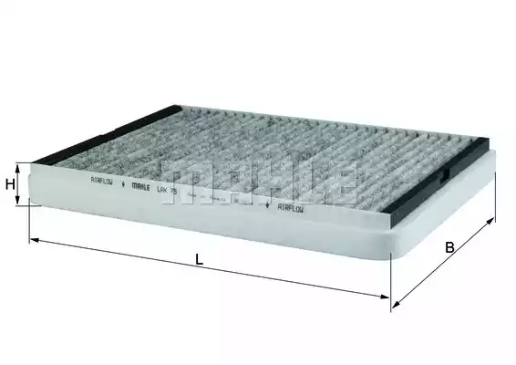 Салонный фильтр MAHLE/KNECHT LAK75