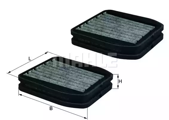 Салонный фильтр MAHLE/KNECHT LKK165/S