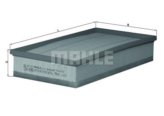 Воздушный фильтр MAHLE/KNECHT LX1835
