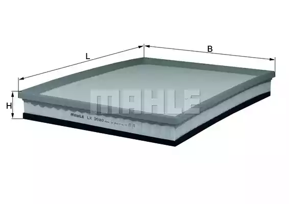 Воздушный фильтр MAHLE/KNECHT LX2080
