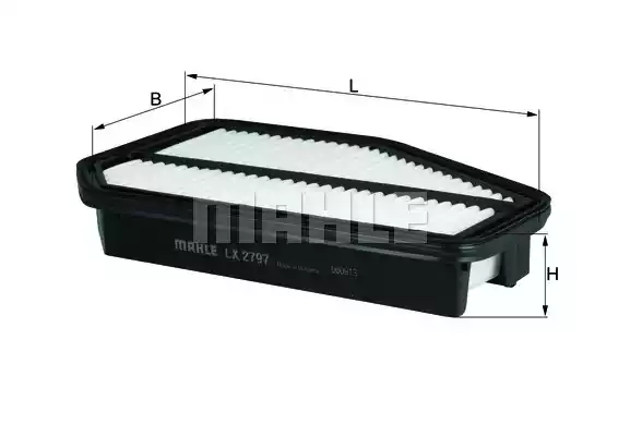 Воздушный фильтр MAHLE/KNECHT LX2797