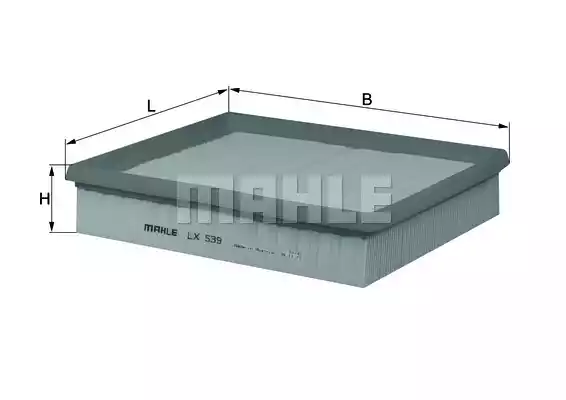 Воздушный фильтр MAHLE/KNECHT LX539