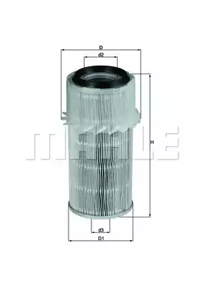 Воздушный фильтр MAHLE/KNECHT LX682