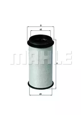 Фильтр системы вентиляции картера MAHLE/KNECHT SOX1